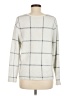 J.Jill Plaid Ivory Pullover Sweater Size M - photo 2