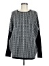 Allude 100% Cashmere Houndstooth Black Cardigan Size M - photo 1