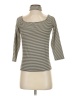Mind Code Gray 3/4 Sleeve Top Size L - photo 1