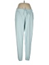 Just Be... Solid Blue Casual Pants Size L - photo 1