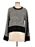 Laundry by Shelli Segal 100% Polyester Color Block Gray Pullover Sweater Size M - photo 1