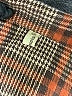 Narces Plaid Brown Long Sleeve Button-Down Shirt Size M - photo 7