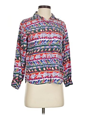 Fenn Wright Manson Long Sleeve Silk Top (view 1)
