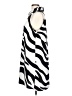 Boston Proper Animal Print Ivory Black Casual Dress Size L - photo 5