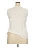 Three Dots Ivory Sleeveless T-Shirt Size 2X - photo 2