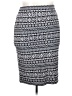 W Collection Print Gray Casual Skirt Size 2X - photo 1