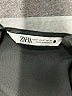 Zara Solid Black Casual Dress Size S - photo 7