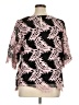 Ella 100% Polyester Pink 3/4 Sleeve Blouse Size 1X - photo 2