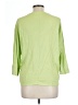 Chico's Green 3/4 Sleeve Blouse Size Lg (2) - photo 2