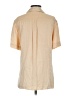 Equipment Color Block Tan Short Sleeve Blouse Size XS - photo 2