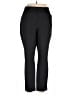 dalia Solid Black Active Pants Size XL - photo 1