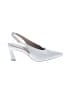27 EDIT White Ivory Heels Size 8 - photo 1