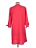 Donna Ricco 100% Polyester Solid Red Casual Dress Size 12 - photo 2