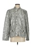 Alfred Dunner Metallic Silver Blazer Size P (petite) - photo 1