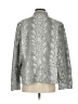 Alfred Dunner Metallic Silver Blazer Size P (petite) - photo 2