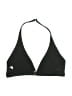 Baja Blue Solid Black Swimsuit Top Size 10 - photo 2