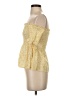 Francesca's 100% Rayon Yellow 3/4 Sleeve Blouse Size S - photo 5