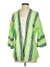 Spoon Jeans 100% Cotton Green Kimono Size S - photo 1