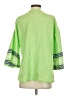 Spoon Jeans 100% Cotton Green Kimono Size S - photo 2