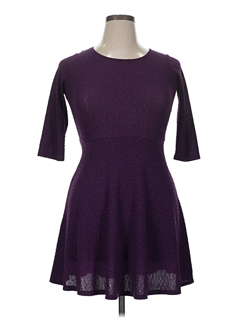 Pre-owned Speechless Casual Dress In Purple