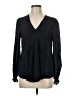 NANETTE Nanette Lepore Black Long Sleeve Blouse Size M - photo 1