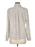 Nordstrom Rack 100% Polyester Animal Print Ivory Long Sleeve Blouse Size M - photo 2