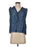 Parker Blue Sleeveless Blouse Size XS - photo 1