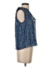Parker Blue Sleeveless Blouse Size XS - photo 4