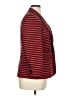 Nine West Stripes Red Blazer Size 14 - photo 4