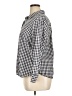 Talbots Checkered-gingham Ivory Long Sleeve Button-Down Shirt Size XL - photo 5