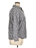 Talbots Checkered-gingham Ivory Long Sleeve Button-Down Shirt Size XL - photo 4