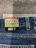 Bongo 100% Cotton Hearts Blue Jeans Size 7 - photo 6