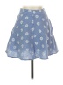 Shein 100% Polyester Stars Blue Casual Skirt Size 2 - photo 1