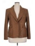 DANILLO Animal Print Brown Blazer Size 14 - photo 1