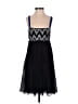 Leifnotes Chevron-herringbone Black Cocktail Dress Size 0 - photo 1