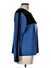 Unbranded 100% Polyester Color Block Blue Long Sleeve Top Size L - photo 4