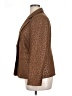 DANILLO Animal Print Brown Blazer Size 14 - photo 5