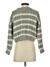 Jessica Simpson Stripes Gray Pullover Sweater Size XS - photo 2