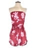 Luz Floral Burgundy Romper Size 00 - photo 1