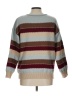 Unbranded 100% Polyester Stripes Brown Pullover Sweater Size L - photo 2