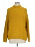 Old Navy Solid Yellow Turtleneck Sweater Size L - photo 1