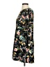 Ann Taylor LOFT Paisley Black Casual Dress Size 0 - photo 5