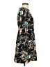 Ann Taylor LOFT Paisley Black Casual Dress Size 0 - photo 4