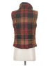 Vanilla Bay Plaid Brown Vest Size S - photo 2