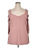 Bold Elements Pink 3/4 Sleeve T-Shirt Size XL - photo 1