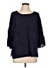 Violeta by Mango Blue 3/4 Sleeve T-Shirt Size 12 - photo 1