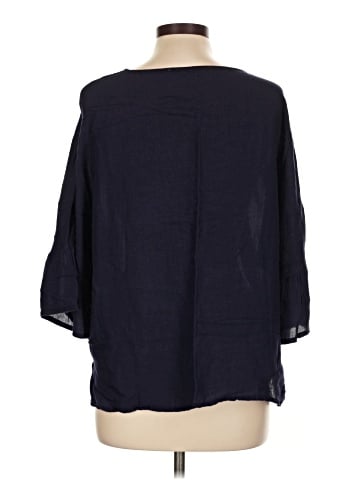 Violeta by Mango 3/4 Sleeve T-Shirt (view 2)