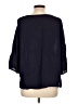 Violeta by Mango Blue 3/4 Sleeve T-Shirt Size 12 - photo 2