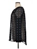 Mossimo Supply Co. 100% Polyester Black Long Sleeve Blouse Size XL - photo 5