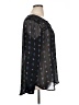 Mossimo Supply Co. 100% Polyester Black Long Sleeve Blouse Size XL - photo 4